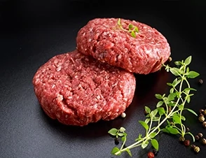 Steak haché de bœuf 